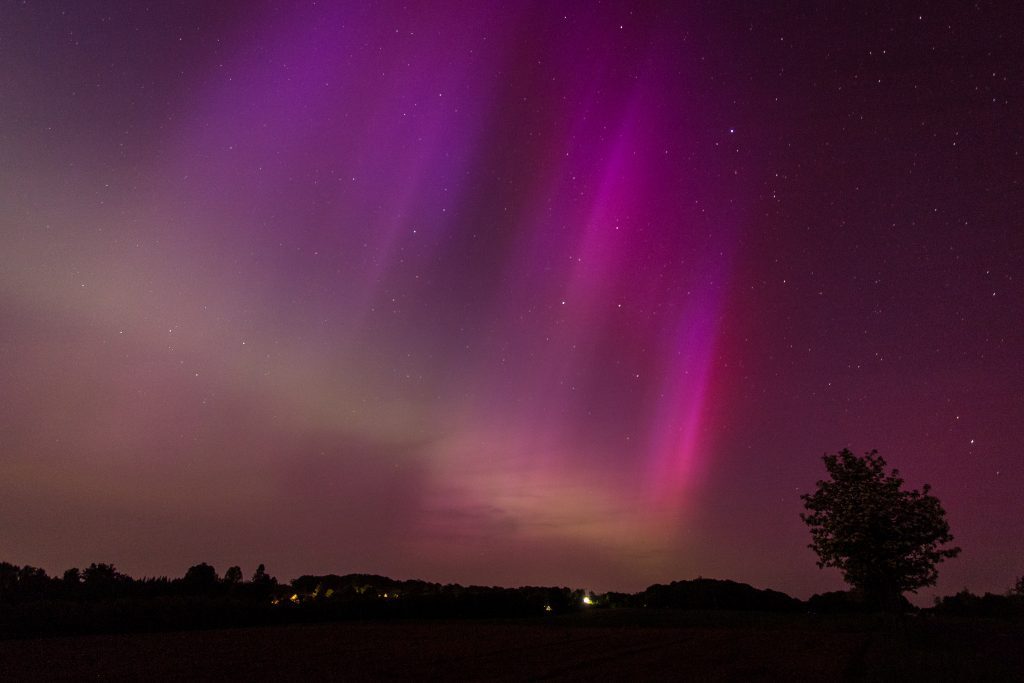 Polarlichter überm Rheinland