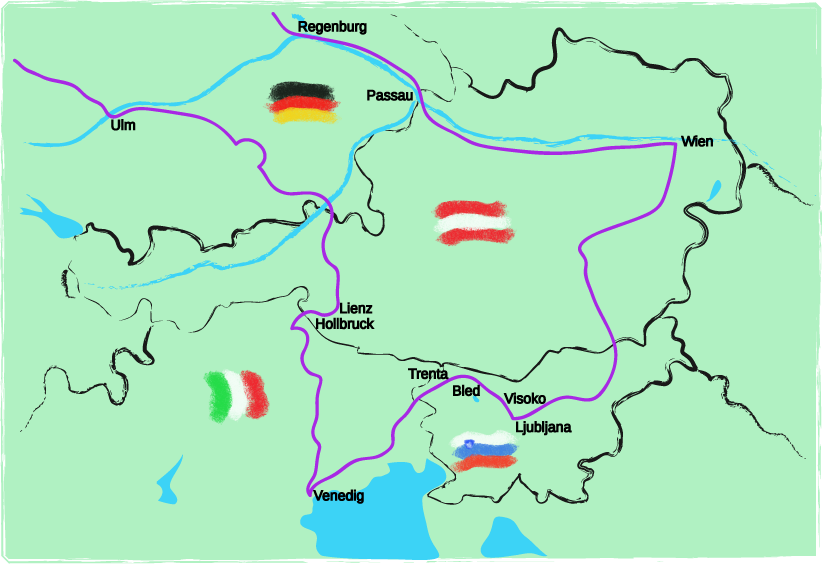 Karte Urlaub 2024
