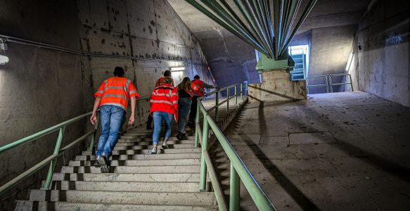 Brückentag – In und auf der Rodenkirchener Rheinbrücke