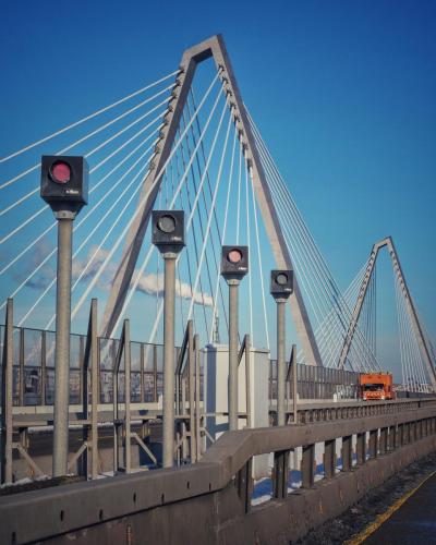 Die alte Leverkusener Rheinbrücke