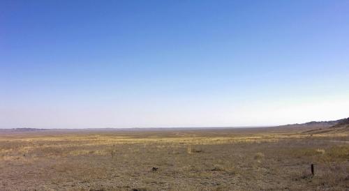 Endlose Steppe im Charyn-Nationalpark