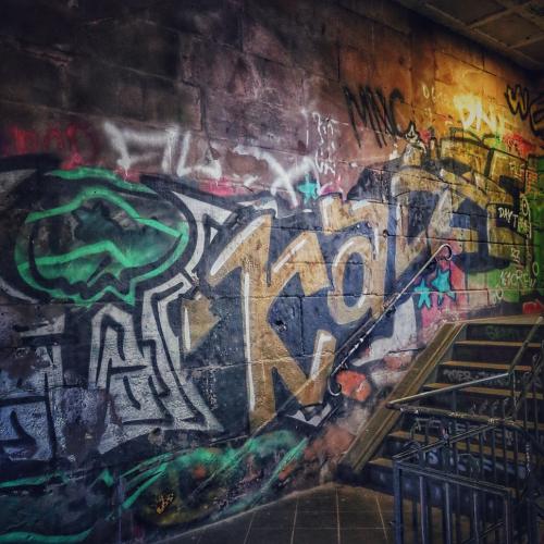 Streetart an der Südbrücke