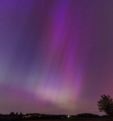 Polarlichter überm Rheinland