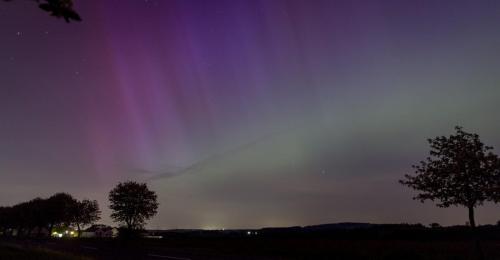 Polarlichter überm Rheinland