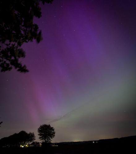 Polarlichter überm Rheinland