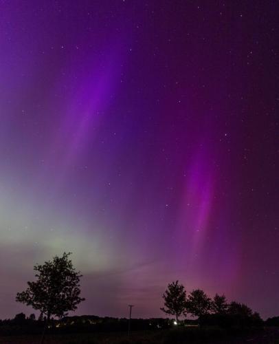 Polarlichter überm Rheinland