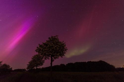 Polarlichter überm Rheinland