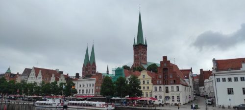 Lübeck aus Sicht der Trave
