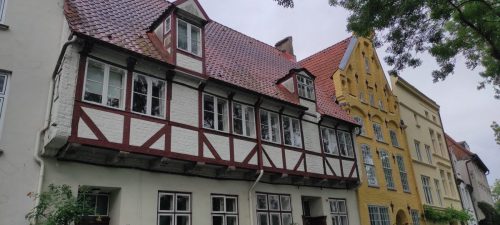 Alte Häuser in Lübecks Altstadt