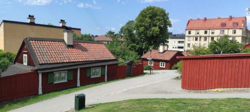 Altes Holzhaus Södermalm