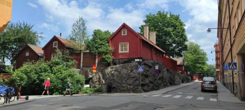 Alte Holzhäuser Södermalm