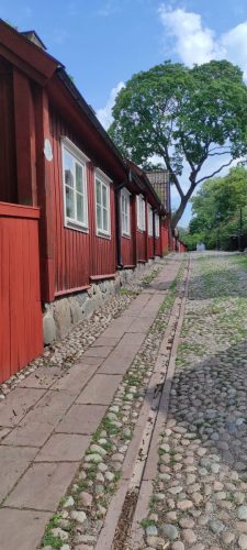 Alte Holzhäuser Södermalm