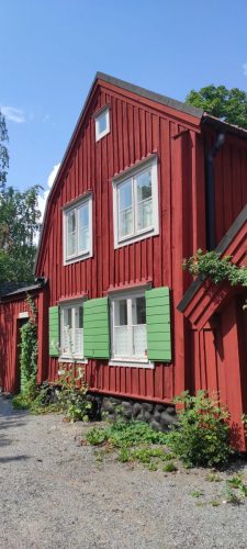 Altes Holzhaus Södermalm