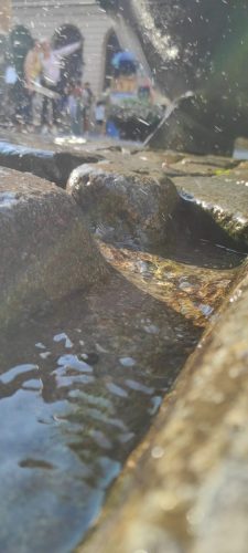 Wasser aud Brunnen vor Nobel(preis)museum