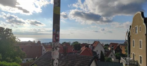 Visbys Altstadt von oben