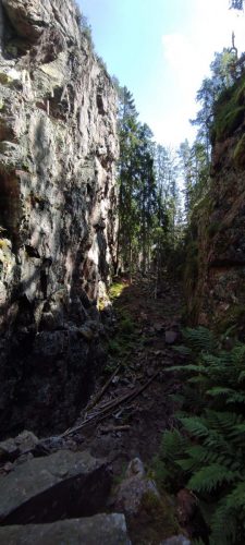 Naturreservat Skurugata - Schlucht