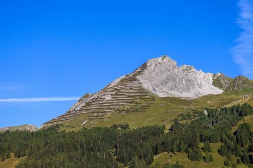 Berge in der Morgensonne