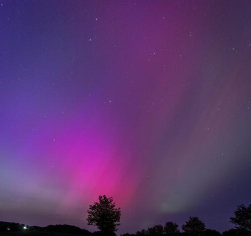 Polarlichter überm Rheinland