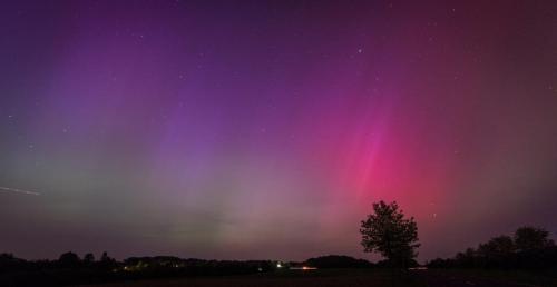 Polarlichter überm Rheinland