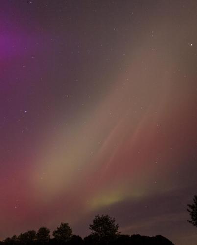 Polarlichter überm Rheinland
