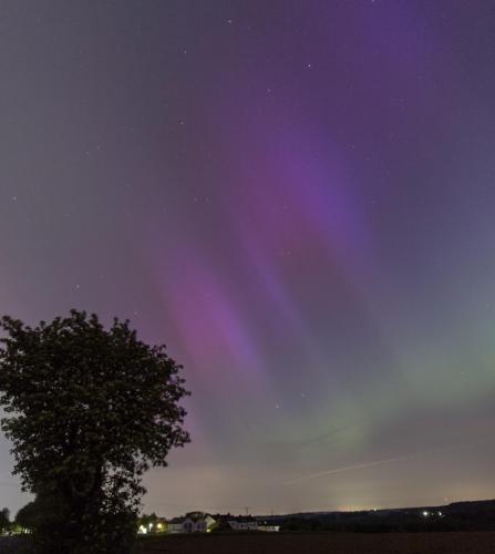Polarlichter überm Rheinland