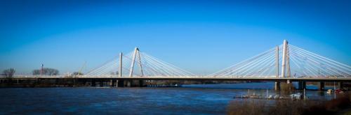 Alte und neue Rheinbrücke