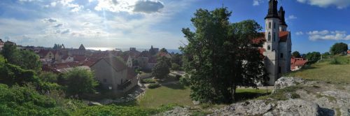 Blick auf Visbys Altstadt