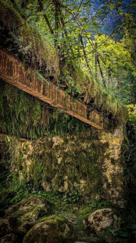 Alte Brücke über die Zadnjica