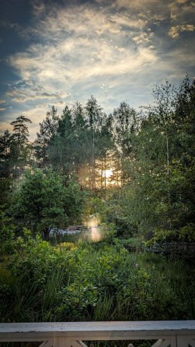 Was ein Ausblick - Angekommen auf Ingarö nahe Stockholm