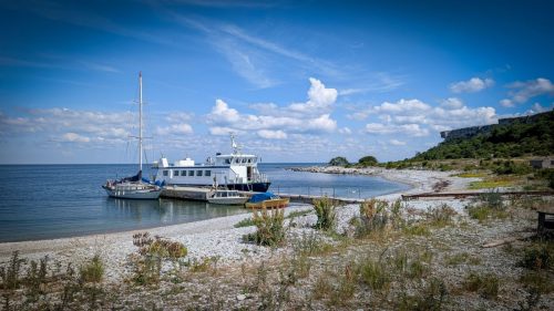 Blick auf den Hafen