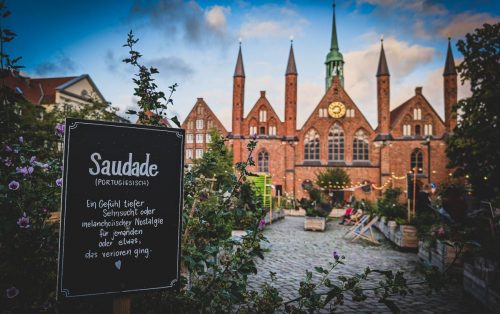 Unser Highlight: der Stadtgarten ÜBERGANGSWEISE - vis a vis zum Heiligen-Geist-Hospital
