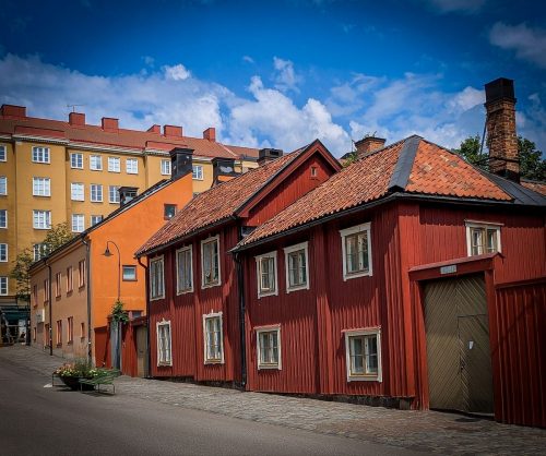 Södermalm - Mietskasernen mischen sich mit alten Holzhäusern