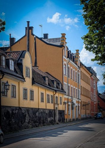 Die Fjällgatan - die schönste Straße der Stadt
