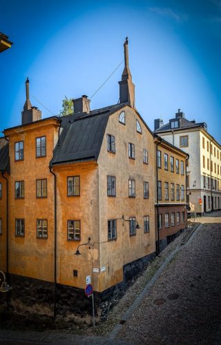 Alte Gebäude in Södermalm