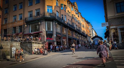 Mediterranes Flair fast überall in der Stadt