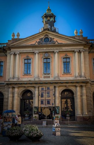 Svenska Akademien mit dem Nobelpreismuseum