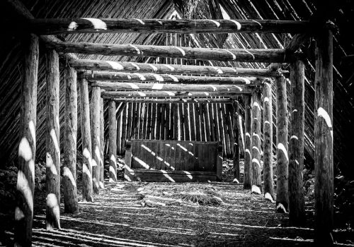 Lojsta hall - Ein bäuerliches Langhaus (rekostruiert) aus der späten Eisenzeit