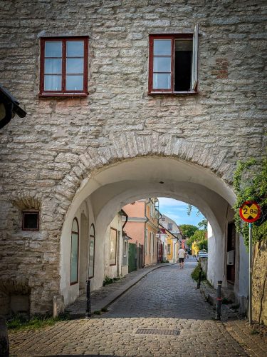 Durchgänge innerhalb der Stadt