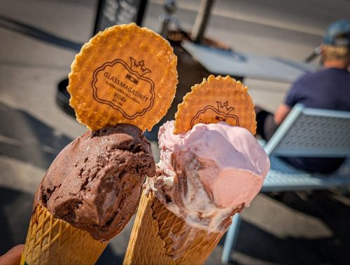 Eis aus Europas größter Eisdiele