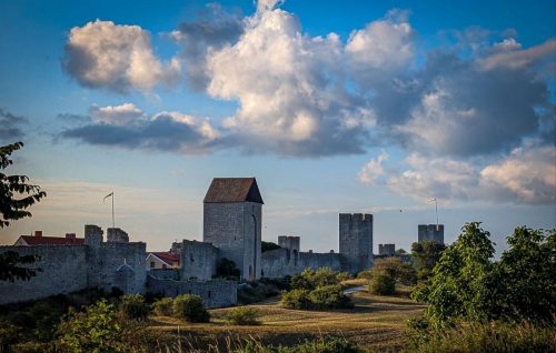 Ein letzter Blick auf die Stadtmauer
