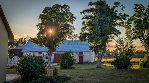 Goldene Abendstimmung