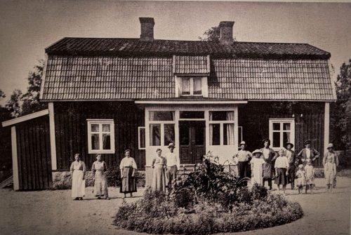 Astrids Elternhaus um 1915