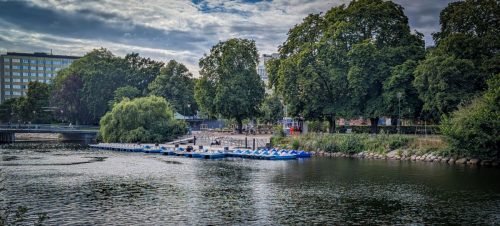Tretboot fahren in Malmö