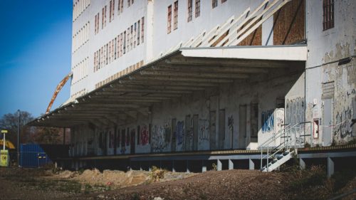 Ehemalige Verladerampe der Ellmühle